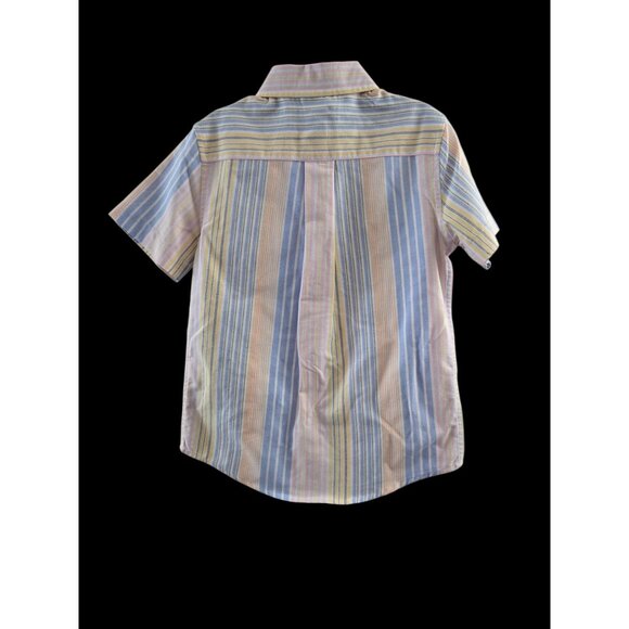 NWT U.S. Polo Assn. Short Sleeve Button-Up Oxford Shirt Boys Size L 10/12 - Picture 2 of 5